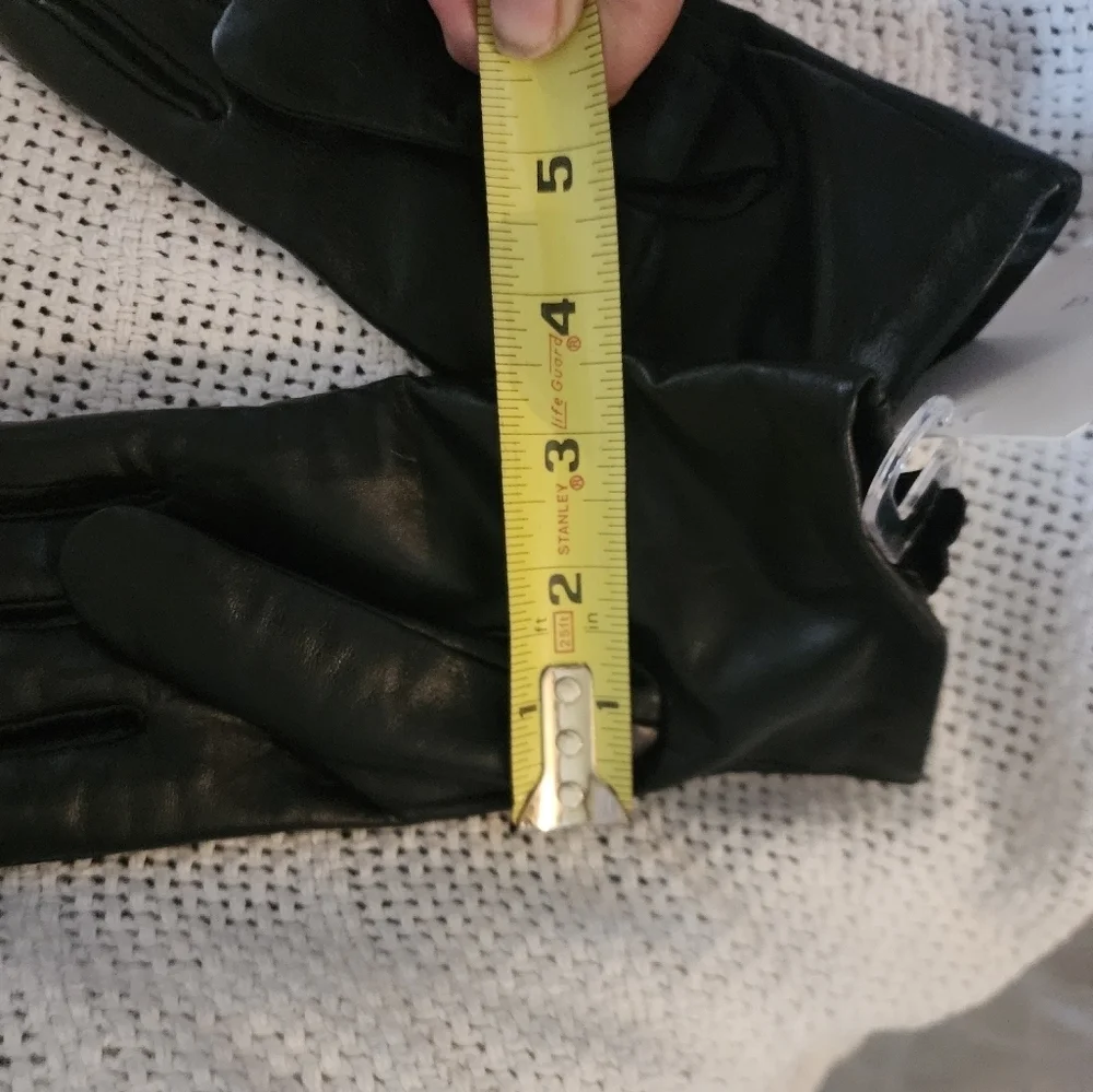 Stay Cosy lined leather ‎ gloves 6.5